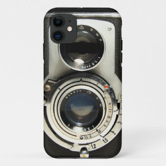  camera - Oude mode Antiek look iPhone 11 Hoesje