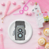  camera papieren bordje (Feest)