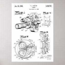 Camera Patent Poster