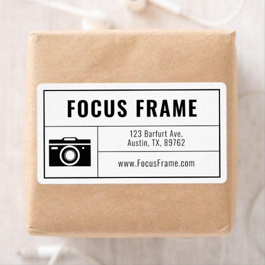 Caméra Photographe Icon Lens Illustration Sticker (En situation)