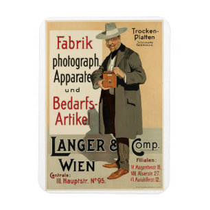Camera Photography Ad, Wenen, Austria  POS Magneet
