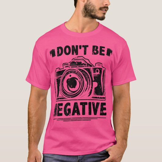 Camera Photography T-shirt (Voorkant)