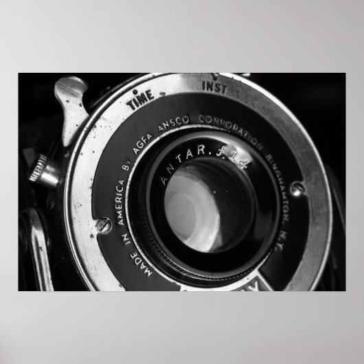  camera-Poster Poster (Voorkant)