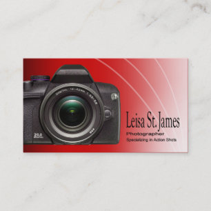 "Camera" - Professionele fotograaf, fotografie Visitekaartje