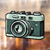 Camera Raamsticker (Vel 2)