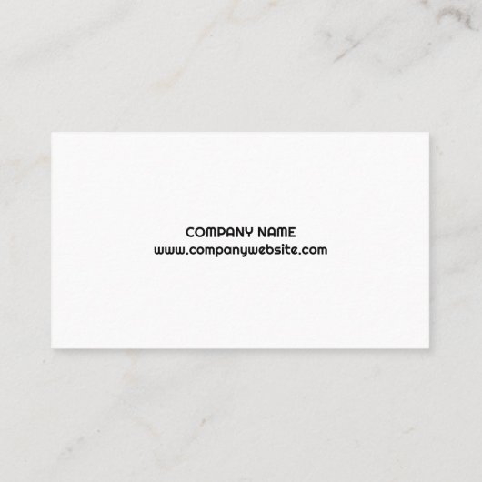 Camera | Rasterpapier | Journalistiek Visitekaartje (Achterkant)