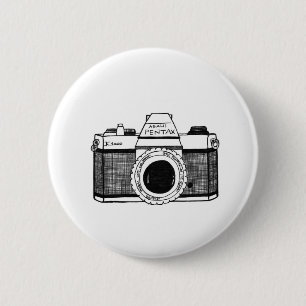  camera ronde button 5,7 cm