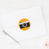 camera ronde sticker (Envelop)