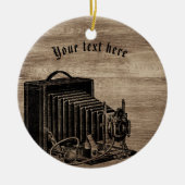  camera Silhouette Ornament (Voorkant)