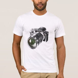 camera sony t-shirt