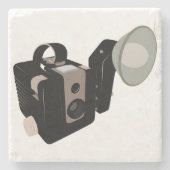 camera stenen onderzetter (Voorkant)