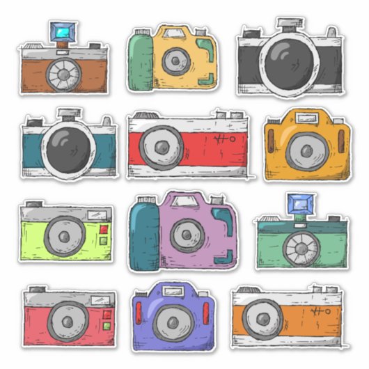 Camera Sticker (Voorkant)