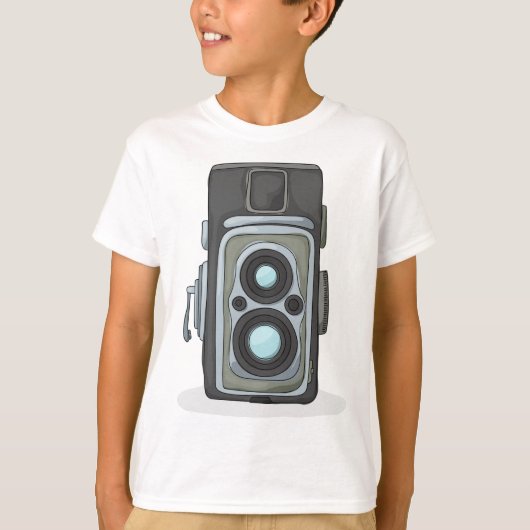  camera t-shirt (Voorkant)