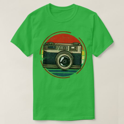 Camera  t-shirt (Design voorkant)