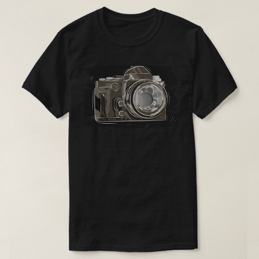 Camera T-shirt (Design voorkant)