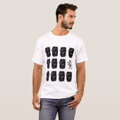 camera t-shirt (Voorkant volledig)