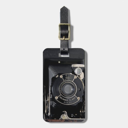 CAMERA USA Foling Camera Bagagelabel (Voorkant verticaal)