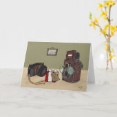  camera - Vaderdag-kaart Kaart (Gele Bloem)