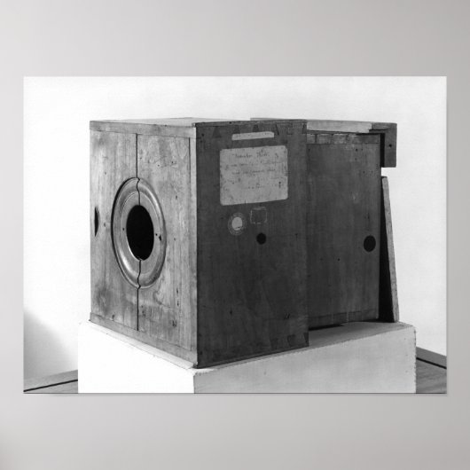 Camera van Joseph Nicephore Niepce, c.1816-22 Poster (Voorkant)