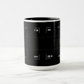 Camera View Finder Café Mug (Centre)