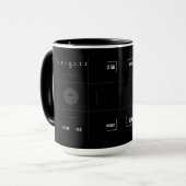 Camera View Finder Café Mug (Devant gauche)