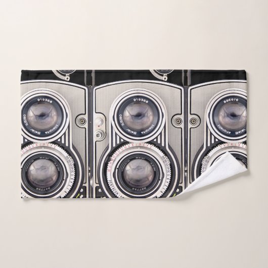 caméra vintage  (Serviette à main)