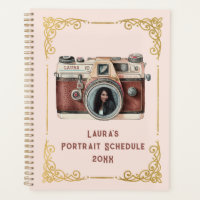 Caméra vintage avec photo