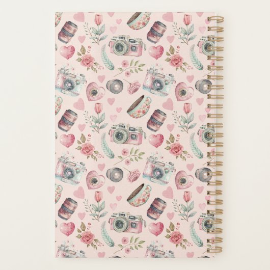 Caméra Vintage rose (Dos)