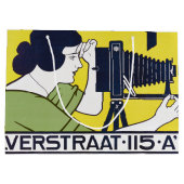 Camera Vrouw, Fotograaf, Van Caspel Groot Cadeauzakje (Achterkant)