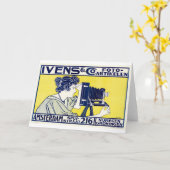 Camera Vrouw, Fotograaf, Van Caspel Kaart (Gele Bloem)
