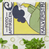 Camera Vrouw, Fotograaf, Van Caspel Theedoek (Gevouwen)