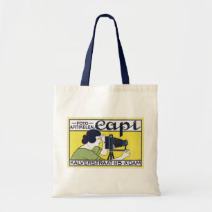 Camera Vrouw, Fotograaf, Van Caspel Tote Bag