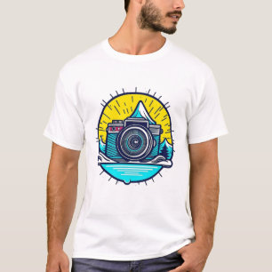 cameraillustratie t-shirt