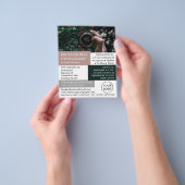 Cameralens, fotografie, fotograaf hire flyer (Hand)