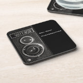  cameralens Set van 6 Drinken Onderzetters (Linkerzijde)