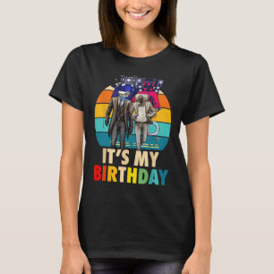 Cameraman Het is mijn verjaardag T-shirt