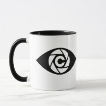 Caméraman Mug à deux tons - La clique