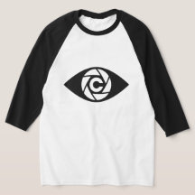Cameraman Raglan T-shirt - De Shutterclique