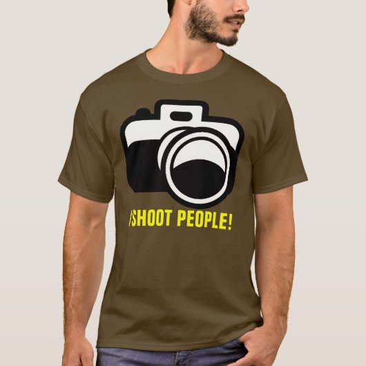 CAMERAMAN T-SHIRT (Voorkant)