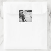 cameramanager vierkante sticker (Tas)