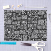 Camera's ( achtergrondkleur) tissuepapier (Craft)