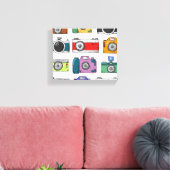camera's canvas afdruk (Insitu (Woonkamer))