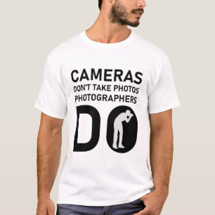 Camera's Foto's maken geen foto's T-shirt