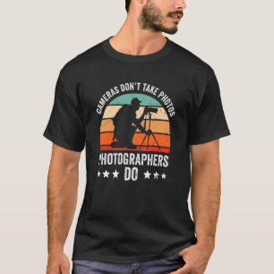 Camera's nemen geen foto's fotograferen t-shirt