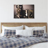  camera's omwikkeld canvas afdruk (Insitu (Slaapkamer))