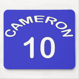 Cameron ~ 10 ~ U.K. verkiezingen Muismat