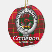 Cameron Clan Keramisch Ornament (Links)