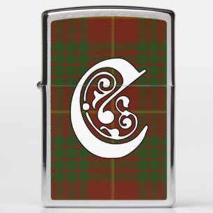 Cameron Clan Tartan Monogram