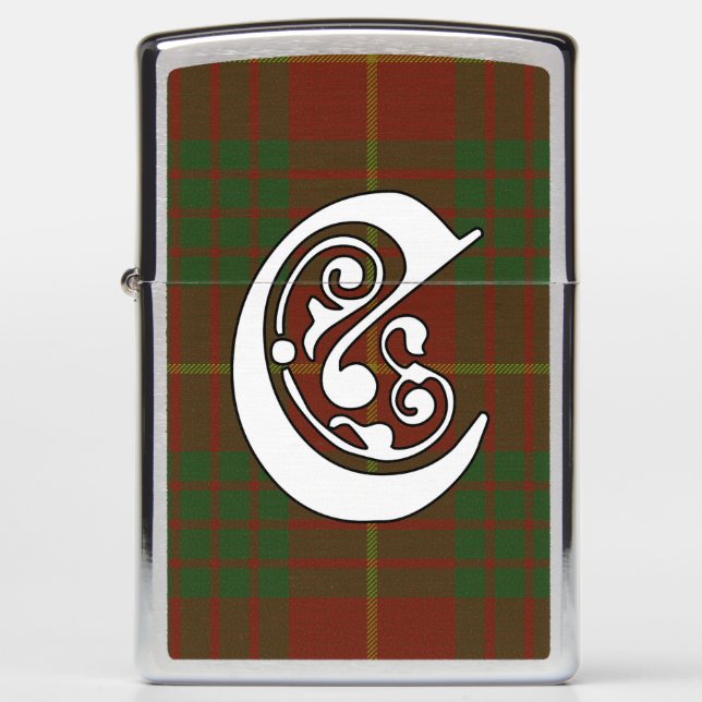 Cameron Clan Tartan Monogram (Voorkant)