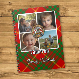 Cameron Familiefotocollage Notitieboek